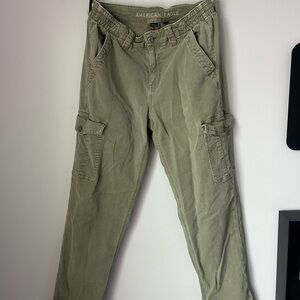 American Eagle Outfitters Olive Cargo Pants